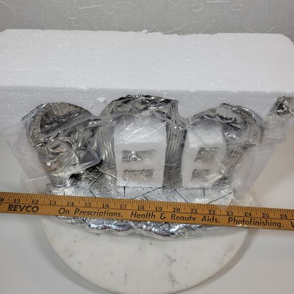 VTG Towle Christmas Nativity Set 14 Pcs Silver Plated Christmas Decor 4005374 - Picture 15 of 15